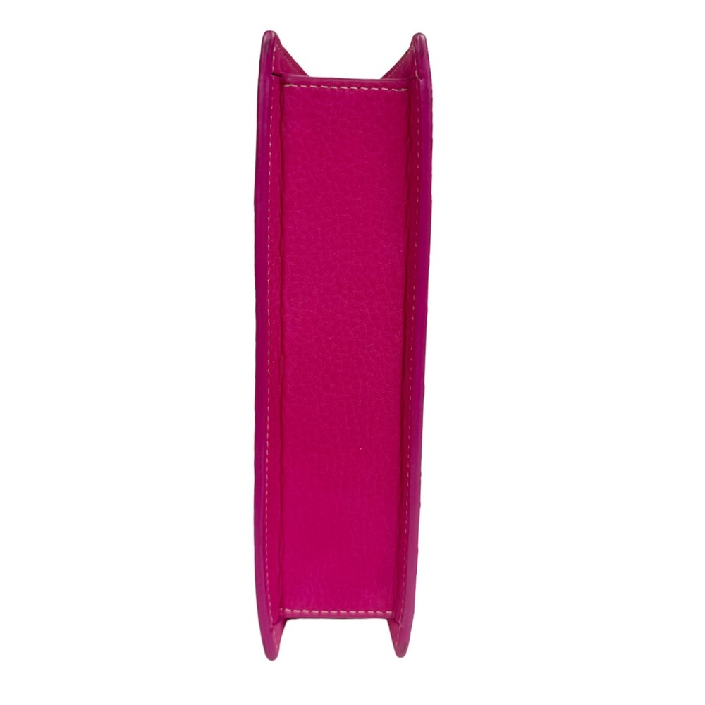 Jacquemus Le Chiquito Long Nubuck Cross Body Purse Handbag in Pink - Picture 13 of 17